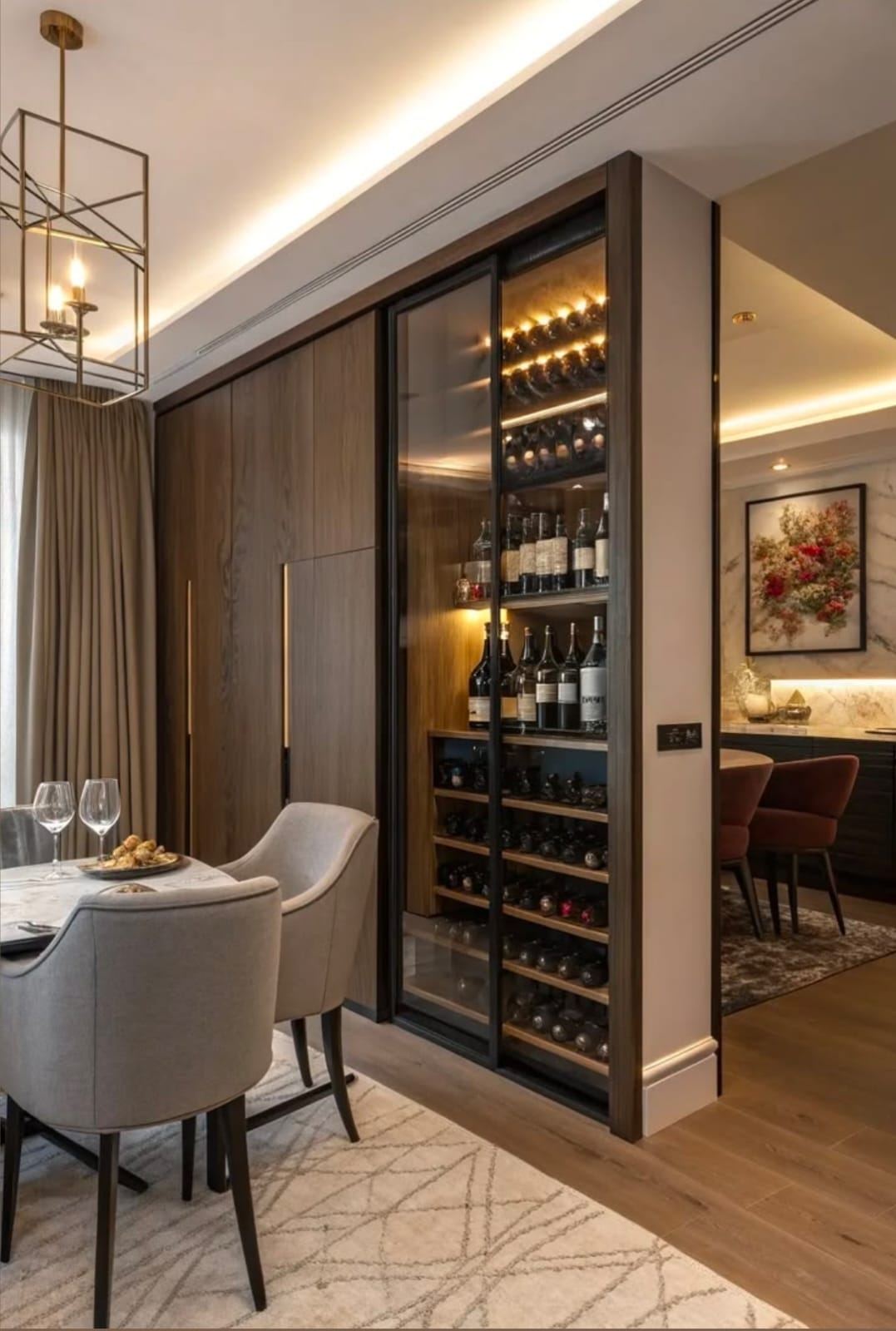 Custom wine cellar — Renew Art Home